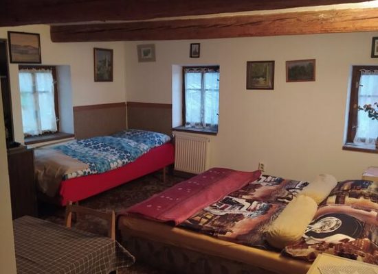 Třílůžkový pokoj s koupelnou I