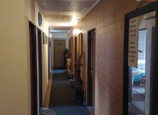 Chodba k pokojům v I. patře